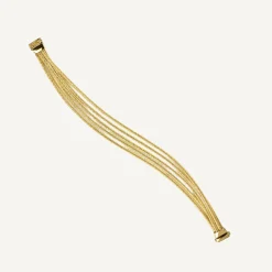 Bracelets-Marco Bicego 18K Yellow Gold 5-Strand Woven Bracelet Yellowgold