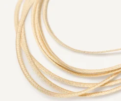 Necklaces-Marco Bicego 18K Yellow Gold 7-Strand Woven Necklace Yellowgold