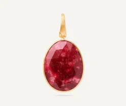 Pendants-Marco Bicego 18K Yellow Gold Thulite Pendant Yellowgold