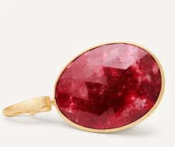 Pendants-Marco Bicego 18K Yellow Gold Thulite Pendant Yellowgold