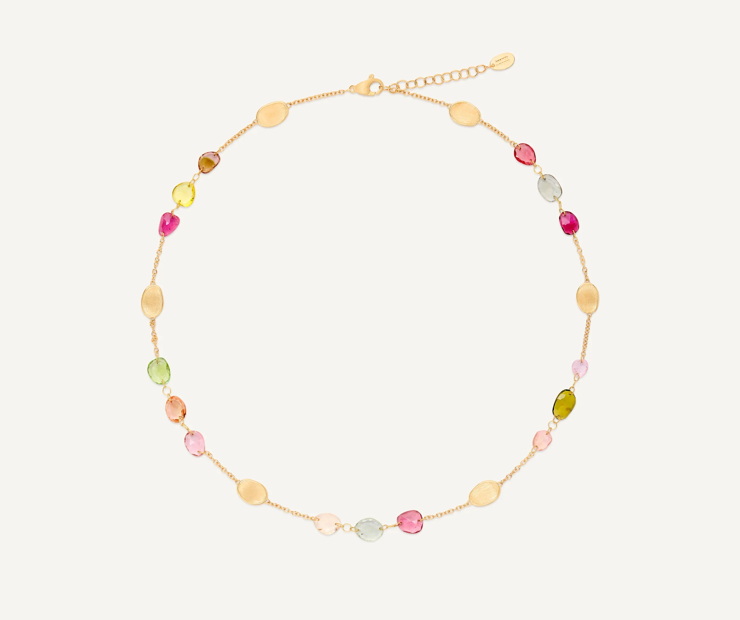 Necklaces-Marco Bicego 18K Yellow Gold Tourmaline Necklace Yellowgold
