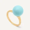 Rings-Marco Bicego 18K Yellow Gold Turquoise Ring Yellowgold