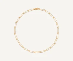 Necklaces-Marco Bicego 18K Yellow Gold Twisted Coil Link Necklace Yellowgold