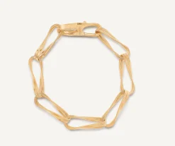 Bracelets-Marco Bicego 18K Yellow Gold Twisted Double Coil Link Bracelet Yellowgold