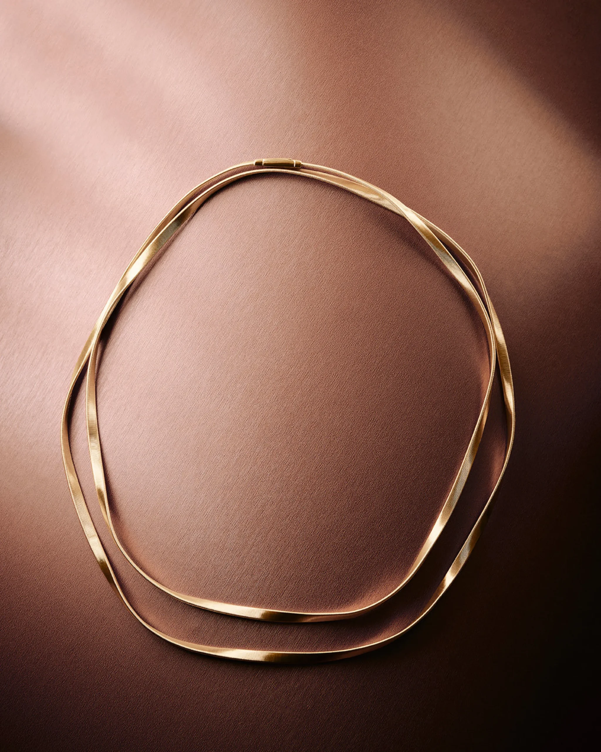 Necklaces-Marco Bicego 18K Yellow Gold Twisted Supreme Long Necklace Yellowgold