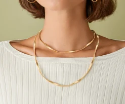 Necklaces-Marco Bicego 18K Yellow Gold Twisted Supreme Long Necklace Yellowgold