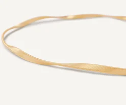 Necklaces-Marco Bicego 18K Yellow Gold Twisted Supreme Necklace Yellowgold