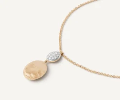 Pendants | Necklaces-Marco Bicego 18K Yellow Gold u0026 Diamond Pendant Necklace Yellowgold