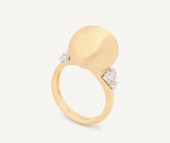 Rings-Marco Bicego 18K Yellow Gold u0026 Diamond Ring Yellowgold