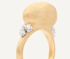 Rings-Marco Bicego 18K Yellow Gold u0026 Diamond Ring Yellowgold