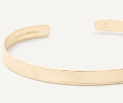 Bracelets-Marco Bicego 18K Yellow Gold Unisex Bangle, Thin Yellowgold