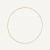 Necklaces-Marco Bicego 18K Yellow Gold Unisex Coil Small Link Necklace Yellowgold