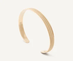 Bracelets-Marco Bicego 18K Yellow Gold Unisex Coil Bangle, Large Width Yellowgold