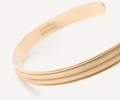 Bracelets-Marco Bicego 18K Yellow Gold Unisex Coil Bangle, Large Width Yellowgold