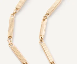 Bracelets-Marco Bicego 18K Yellow Gold Unisex Coil Chain Bracelet, Medium Yellowgold